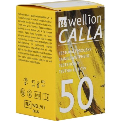 Тест-смужки Wellion Calla Light для глюкометра №50 в місті Канів : ціни, характеристика.  - фото №1 Тест-смужки Wellion Calla Light для глюкометра №50 в місті Канів : ціни, характеристика.