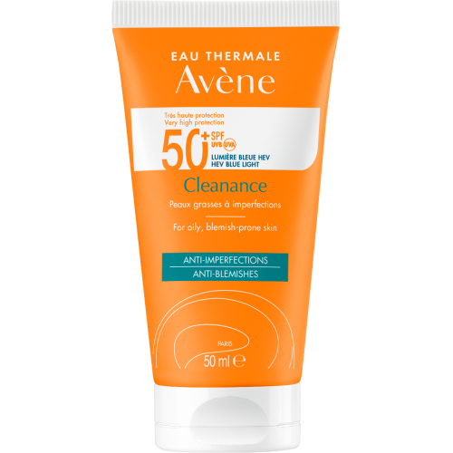 Средство Avene (Авене) Cleanance солнцезащитное для жирной и проблемной кожи лица SPF 50+, 50 мл в городе Вышгород : цены, характеристики.  - фото №1 Средство Avene (Авене) Cleanance солнцезащитное для жирной и проблемной кожи лица SPF 50+, 50 мл в городе Вышгород : цены, характеристики.