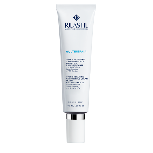 Крем-філлер Rilastil (Ріластіл) Multirepair антиоксидантний зволожуючий проти зморшок 40 мл в місті Глобине : ціни, характеристика.  - фото №1 Крем-філлер Rilastil (Ріластіл) Multirepair антиоксидантний зволожуючий проти зморшок 40 мл в місті Глобине : ціни, характеристика.