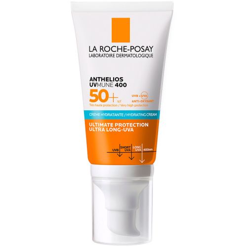 Крем сонцезахисний зволожуючий La Roche-Posay (Ля Рош-Позе) Anthelios UVmune 400 SPF50+ для обличчя та шкіри навколо очей, 50 мл в місті Богородчани : ціни, характеристика.  - фото №1 Крем сонцезахисний зволожуючий La Roche-Posay (Ля Рош-Позе) Anthelios UVmune 400 SPF50+ для обличчя та шкіри навколо очей, 50 мл в місті Богородчани : ціни, характеристика.