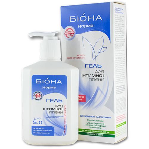 Гель Біона-Норма для інтимної гігієни 275 г ціна - фото №1 Гель Біона-Норма для інтимної гігієни 275 г ціна