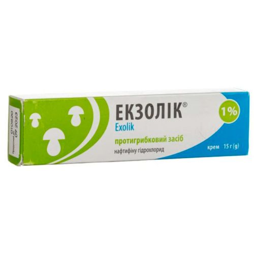 Екзолік 1% крем 15 г в місті Вишгород : ціни, характеристика.  - фото №1 Екзолік 1% крем 15 г в місті Вишгород : ціни, характеристика.
