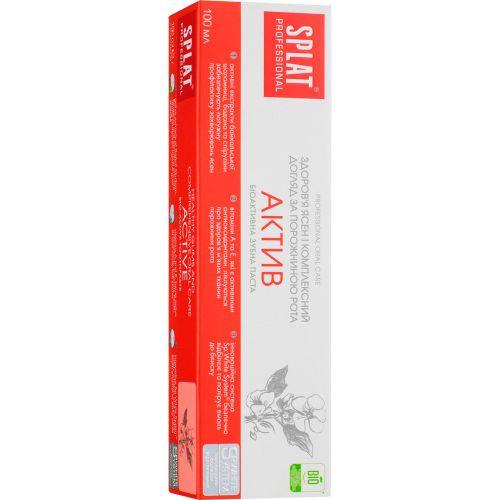 Зубна паста Splat Professional Актив 100 мл в інтернет-аптеці - фото №1 Зубна паста Splat Professional Актив 100 мл в інтернет-аптеці