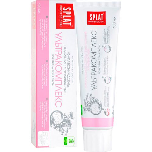 Зубна паста Splat Professional Ультракомплекс 100 мл в місті Глобине : ціни, характеристика.  - фото №1 Зубна паста Splat Professional Ультракомплекс 100 мл в місті Глобине : ціни, характеристика.