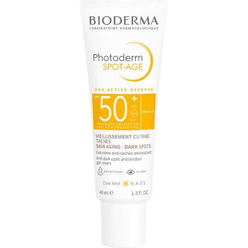 Засіб сонцезахисний Bioderma (Біодерма) Photoderm Spot-Age SPF 50+, 40 мл в місті Богородчани : ціни, характеристика.  - фото №1 Засіб сонцезахисний Bioderma (Біодерма) Photoderm Spot-Age SPF 50+, 40 мл в місті Богородчани : ціни, характеристика.
