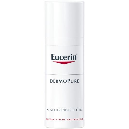 Флюид Eucerin (Юцерин) DermoPure матирующий для проблемной кожи 50 мл в городе Перещепино : цены, характеристики.  - фото №1 Флюид Eucerin (Юцерин) DermoPure матирующий для проблемной кожи 50 мл в городе Перещепино : цены, характеристики.