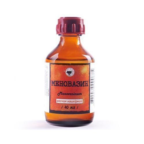 Меновазин раствор 40 мл в Киеве : цены, характеристики.  - фото №1 Меновазин раствор 40 мл в Киеве : цены, характеристики.