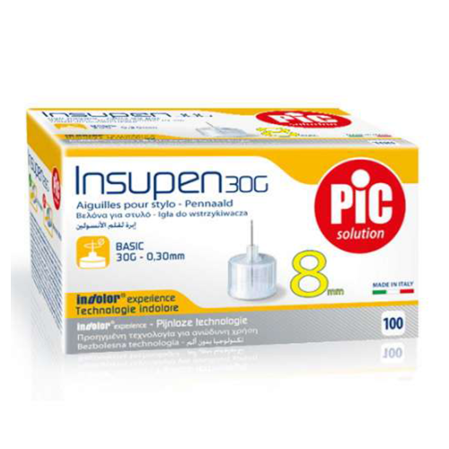 Голка інсулінова Insupen (Інсупен) 30Gx8М №100 в місті Апостолове : ціни, характеристика. - фото №1 Голка інсулінова Insupen (Інсупен) 30Gx8М №100 в місті Апостолове : ціни, характеристика.