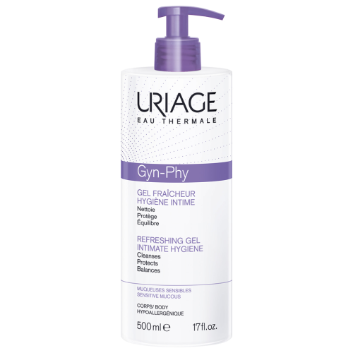 Гель Uriage (Урьяж) Gyn-phy для інтимної гігієни 500 мл в місті Глобине : ціни, характеристика.  - фото №1 Гель Uriage (Урьяж) Gyn-phy для інтимної гігієни 500 мл в місті Глобине : ціни, характеристика.