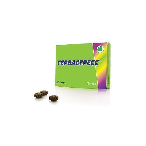 Гербастресс таблетки №10 в місті Сарни : ціни, характеристика. - фото №1 Гербастресс таблетки №10 в місті Сарни : ціни, характеристика.