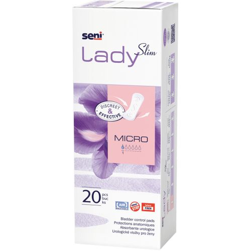 Прокладки урологические Seni Lady Slim Micro 20 шт. ADD - фото №1 Прокладки урологические Seni Lady Slim Micro 20 шт. ADD