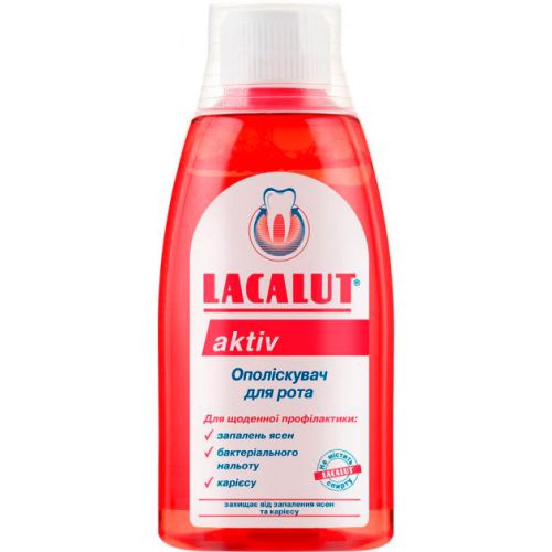 Ополаскиватель Lacalut (Лакалут) Актив 300 мл заказать - фото №1 Ополаскиватель Lacalut (Лакалут) Актив 300 мл заказать