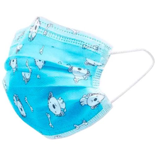 Маска медична 3-х шарова одноразова дитяча замовити - фото №1 Маска медична 3-х шарова одноразова дитяча замовити