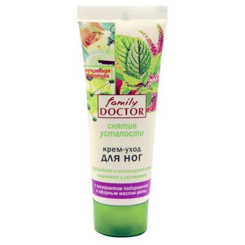 Крем-догляд Family Doctor для втомлених ніг 75 мл в місті Глобине : ціни, характеристика.  - фото №1 Крем-догляд Family Doctor для втомлених ніг 75 мл в місті Глобине : ціни, характеристика.