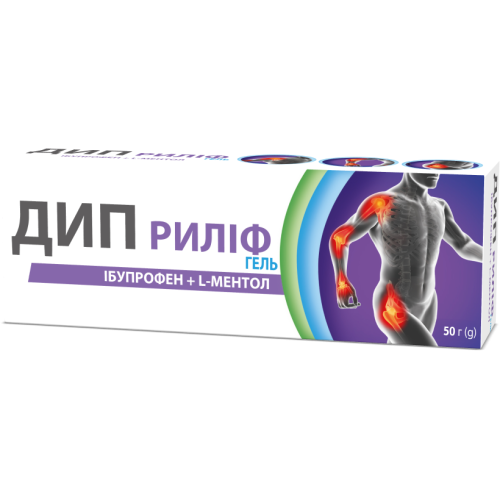 Дип Риліф гель 50 г ціна - фото №1 Дип Риліф гель 50 г ціна