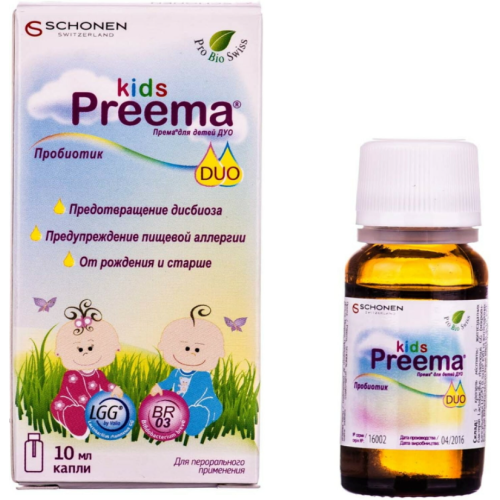 Према Kids DUO краплі 10 мл в місті Вінниця : ціни, характеристика.  - фото №1 Према Kids DUO краплі 10 мл в місті Вінниця : ціни, характеристика.