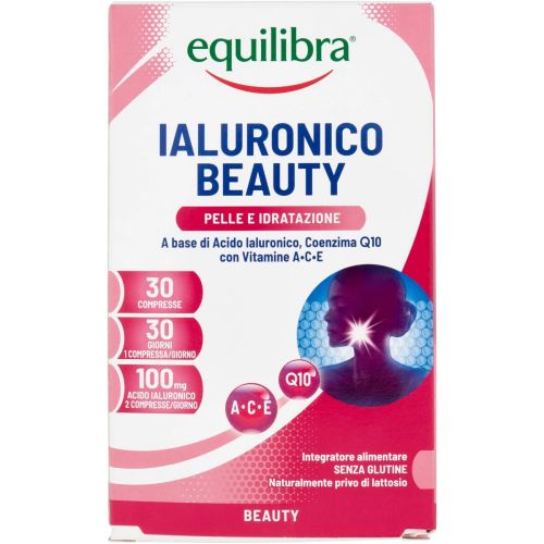 Диетическая добавка Equilibra (Эквилибра) с гиалуроновой кислотой, коэнзимом Q10, витаминами A, C, E, таблетки №30 в городе Винница : цены, характеристики. - фото №1 Диетическая добавка Equilibra (Эквилибра) с гиалуроновой кислотой, коэнзимом Q10, витаминами A, C, E, таблетки №30 в городе Винница : цены, характеристики.