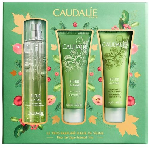 Набор Caudalie (Кодали) Fleur de Vigne (Вода энергетическая цветок Винограда 50 мл + Гель для душа 50 мл + Крем для тела питательный 50 мл) в городе Богородчаны : цены, характеристики.  - фото №1 Набор Caudalie (Кодали) Fleur de Vigne (Вода энергетическая цветок Винограда 50 мл + Гель для душа 50 мл + Крем для тела питательный 50 мл) в городе Богородчаны : цены, характеристики.