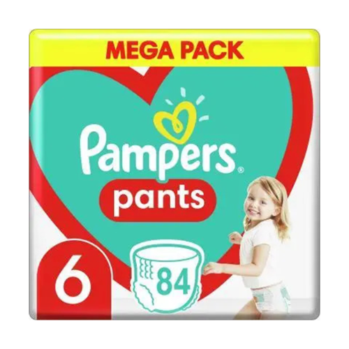 Підгузки-трусики Pampers (Памперс) Pants Giant (15+кг) №84 в місті Луцьк : ціни, характеристика.  - фото №1 Підгузки-трусики Pampers (Памперс) Pants Giant (15+кг) №84 в місті Луцьк : ціни, характеристика.