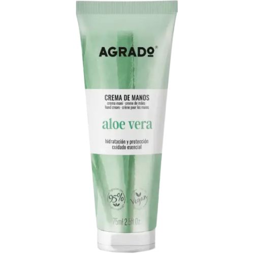 Крем Agrado (Аградо) для рук Алое вера Зволоження та захист 75 мл в місті Богородчани : ціни, характеристика.  - фото №1 Крем Agrado (Аградо) для рук Алое вера Зволоження та захист 75 мл в місті Богородчани : ціни, характеристика.