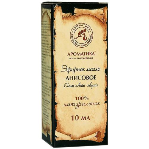Олія ефірна анісова 10 мл в аптеці - фото №1 Олія ефірна анісова 10 мл в аптеці