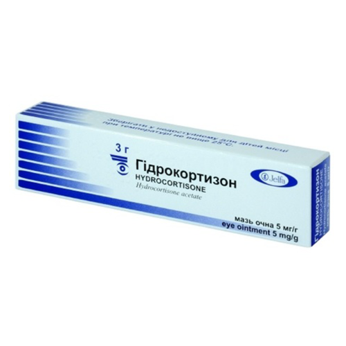 Гидрокортизон 0,5% мазь глазная 3 г  в городе Канев : цены, характеристики.  - фото №1 Гидрокортизон 0,5% мазь глазная 3 г  в городе Канев : цены, характеристики.