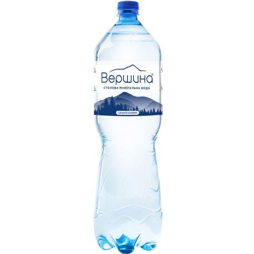 Вода мінеральна Вершина сильногазована 1,5 л в місті Глобине : ціни, характеристика.  - фото №1 Вода мінеральна Вершина сильногазована 1,5 л в місті Глобине : ціни, характеристика.