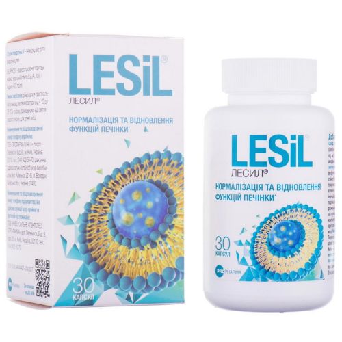 Лесил капсулы №30 цена - фото №1 Лесил капсулы №30 цена