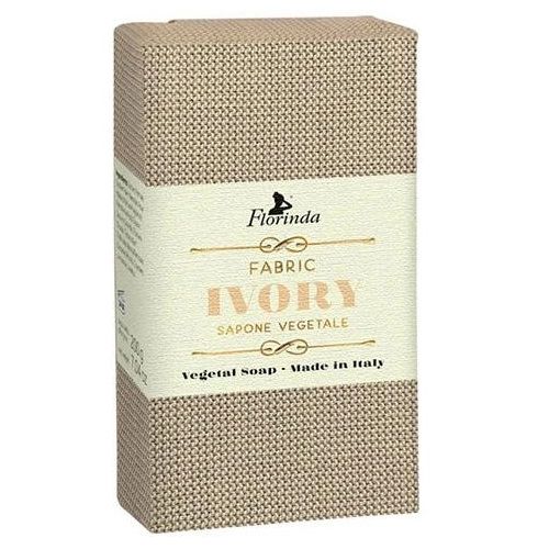 Мыло натуральное Florinda (Флоринда) Итальянская ткань слоновая кость 200 г в городе Вышгород : цены, характеристики.  - фото №1 Мыло натуральное Florinda (Флоринда) Итальянская ткань слоновая кость 200 г в городе Вышгород : цены, характеристики.