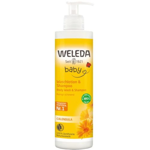 Шампунь-гель детский Weleda (Веледа) Baby Calendula Календула для волос и тела, 400 мл в городе Первомайск : цены, характеристики.  - фото №1 Шампунь-гель детский Weleda (Веледа) Baby Calendula Календула для волос и тела, 400 мл в городе Первомайск : цены, характеристики.