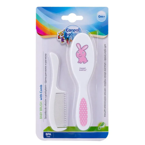 Щітка Canpol Babies (Канпол Бебіс) для волосся з гребінцем арт.7/406 в місті Львів : ціни, характеристика.  - фото №1 Щітка Canpol Babies (Канпол Бебіс) для волосся з гребінцем арт.7/406 в місті Львів : ціни, характеристика.