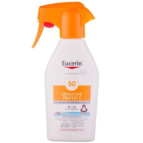 Спрей Eucerin (Юцерін) Sensetive Protect Сонцезахисний для дітей з SPF50 300 мл в місті Богородчани : ціни, характеристика.  - фото №1 Спрей Eucerin (Юцерін) Sensetive Protect Сонцезахисний для дітей з SPF50 300 мл в місті Богородчани : ціни, характеристика.