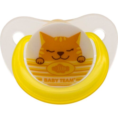 Пустышка Baby Team латексная ортодонтическая, с рождения (3200) в Киеве : цены, характеристики.  - фото №1 Пустышка Baby Team латексная ортодонтическая, с рождения (3200) в Киеве : цены, характеристики.