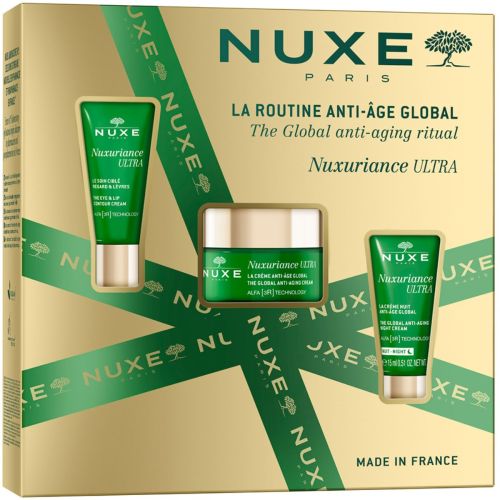 Набор Nuxe (Нюкс) Nuxuriance Ultra (Крем 50 мл+Крем для глаз/губ 15 мл+Крем ночной 15 мл) в Днепре : цены, характеристики. - фото №1 Набор Nuxe (Нюкс) Nuxuriance Ultra (Крем 50 мл+Крем для глаз/губ 15 мл+Крем ночной 15 мл) в Днепре : цены, характеристики.