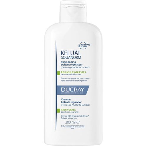 Шампунь Ducray (Дюкрей) Kelual Squanorm против жирной перхоти 200 мл в городе Вышгород : цены, характеристики.  - фото №1 Шампунь Ducray (Дюкрей) Kelual Squanorm против жирной перхоти 200 мл в городе Вышгород : цены, характеристики.
