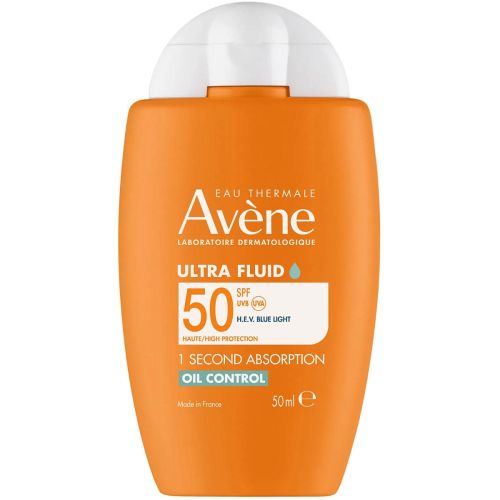 Флюид Avene (Авен) Solaire Ultra Oil Control солнцезащитный крем SPF50+ 50 мл в Днепре : цены, характеристики. - фото №1 Флюид Avene (Авен) Solaire Ultra Oil Control солнцезащитный крем SPF50+ 50 мл в Днепре : цены, характеристики.