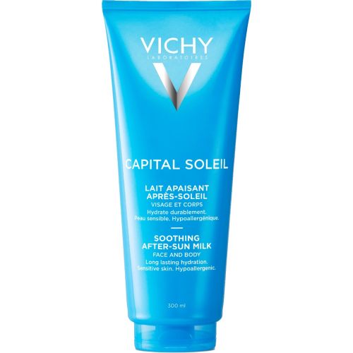 Молочко Vichy (Віши) Capital Soleil зволожуюче та пом'якшуюче після засмаги SPF 50 300 мл в місті Первомайськ : ціни, характеристика.  - фото №1 Молочко Vichy (Віши) Capital Soleil зволожуюче та пом'якшуюче після засмаги SPF 50 300 мл в місті Первомайськ : ціни, характеристика.