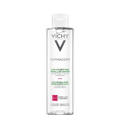 Міцелярна вода Vichy (Віши) Normaderm 3-в-1 для зняття макіяжу та очищення шкіри обличчя та навколо очей 200 мл в місті Богородчани : ціни, характеристика.  - фото №1 Міцелярна вода Vichy (Віши) Normaderm 3-в-1 для зняття макіяжу та очищення шкіри обличчя та навколо очей 200 мл в місті Богородчани : ціни, характеристика.