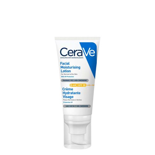 Крем CeraVe (Сераве) увлажняющий дневной для нормальной и сухой кожи лица с SPF30 52 мл в городе Вышгород : цены, характеристики.  - фото №1 Крем CeraVe (Сераве) увлажняющий дневной для нормальной и сухой кожи лица с SPF30 52 мл в городе Вышгород : цены, характеристики.