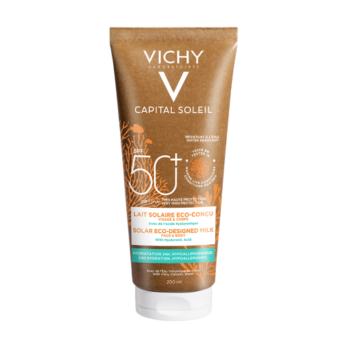 Молочко Vichy (Віши) Capital Soleil сонцезахисне зволожуюче для обличчя і тіла SPF50+ 200 мл в місті Первомайськ : ціни, характеристика.  - фото №1 Молочко Vichy (Віши) Capital Soleil сонцезахисне зволожуюче для обличчя і тіла SPF50+ 200 мл в місті Первомайськ : ціни, характеристика.