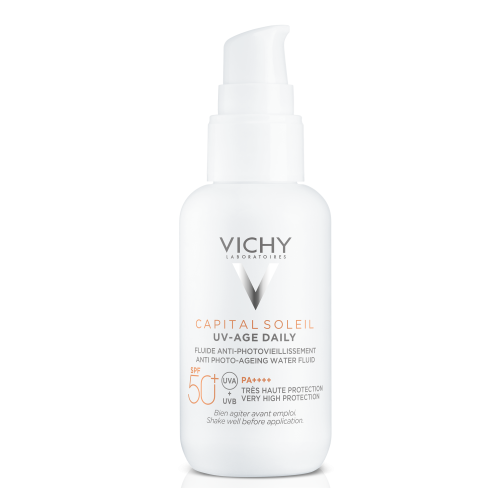 Флюид Vichy (Виши) Capital Soleil невесомый против признаков фотостарения для кожи лица SPF50+ 40 мл в городе Вышгород : цены, характеристики.  - фото №1 Флюид Vichy (Виши) Capital Soleil невесомый против признаков фотостарения для кожи лица SPF50+ 40 мл в городе Вышгород : цены, характеристики.