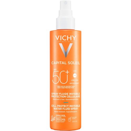 Спрей-флюїд Vichy (Віши) Capital Soleil водостійкий сонцезахисний для тіла SPF50 200 мл в місті Канів : ціни, характеристика.  - фото №1 Спрей-флюїд Vichy (Віши) Capital Soleil водостійкий сонцезахисний для тіла SPF50 200 мл в місті Канів : ціни, характеристика.