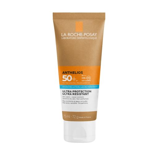 Молочко La Roche Posay Anthelios сонцезахисне зволожуюче водостійке для шкіри обличчя та тіла SPF50+, 75 мл в місті Первомайськ : ціни, характеристика.  - фото №1 Молочко La Roche Posay Anthelios сонцезахисне зволожуюче водостійке для шкіри обличчя та тіла SPF50+, 75 мл в місті Первомайськ : ціни, характеристика.