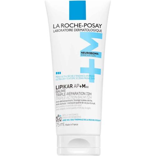 Бальзам La Roche-Posay (Ля Рош-Позе) Lipikar АР+Макс липидовосстанавливающий для очень сухой и склонной к атопии кожи лица и тела для младенцев, детей и взрослых 75 мл заказать - фото №1 Бальзам La Roche-Posay (Ля Рош-Позе) Lipikar АР+Макс липидовосстанавливающий для очень сухой и склонной к атопии кожи лица и тела для младенцев, детей и взрослых 75 мл заказать