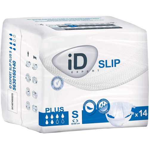 Підгузники для дорослих ID Slip Plus (Айді Сліп Плас) розмір S №14 в місті Глобине : ціни, характеристика.  - фото №1 Підгузники для дорослих ID Slip Plus (Айді Сліп Плас) розмір S №14 в місті Глобине : ціни, характеристика.