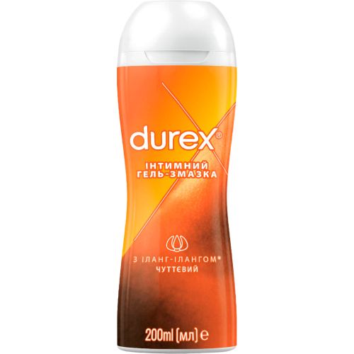 Гель-смазка Durex Play Massage 2в1 Sensual с иланг-илангом, 200 мл в городе Канев : цены, характеристики.  - фото №1 Гель-смазка Durex Play Massage 2в1 Sensual с иланг-илангом, 200 мл в городе Канев : цены, характеристики.
