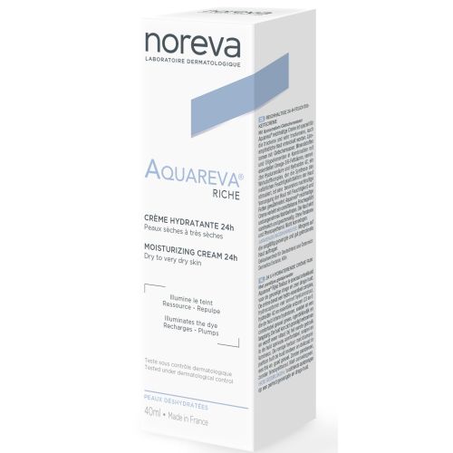 Крем Noreva (Норева) Aquareva 24h зволожуючий насичений 40 мл в Україні - фото №1 Крем Noreva (Норева) Aquareva 24h зволожуючий насичений 40 мл в Україні