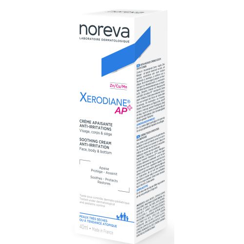 Крем Noreva (Норева) Xerodiane AP+ проти подразнень Cu-Zn-Mn, 40 мл в місті Глобине : ціни, характеристика.  - фото №1 Крем Noreva (Норева) Xerodiane AP+ проти подразнень Cu-Zn-Mn, 40 мл в місті Глобине : ціни, характеристика.