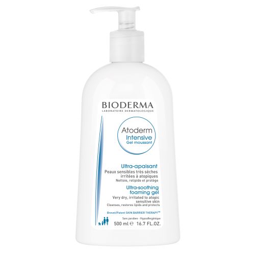 Гель Bioderma Atoderm Інтенсив очищуючий 500 мл фото - фото №1 Гель Bioderma Atoderm Інтенсив очищуючий 500 мл фото