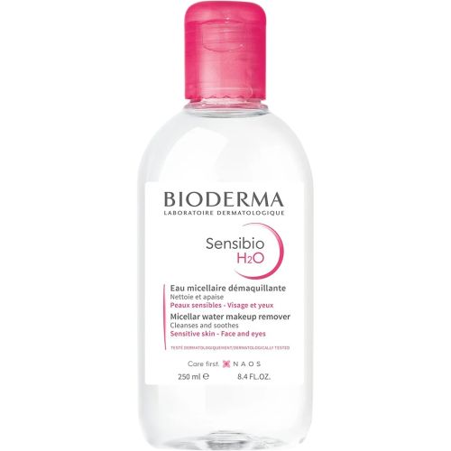 Лосьон Bioderma (Биодерма) Sensibio Н2О мицеллярный для чувствительной кожи 250 мл цена - фото №1 Лосьон Bioderma (Биодерма) Sensibio Н2О мицеллярный для чувствительной кожи 250 мл цена